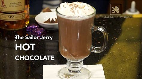 The Sailor Jerry Spiced Rum Hot Chocolate and More Chocolate - YouTube