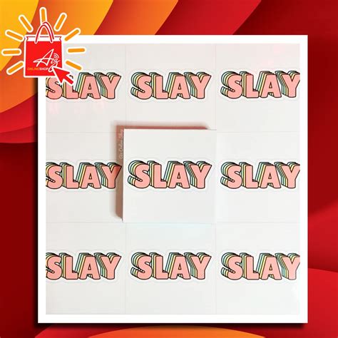 Glossy Sticker Per Sheet | Shopee Philippines