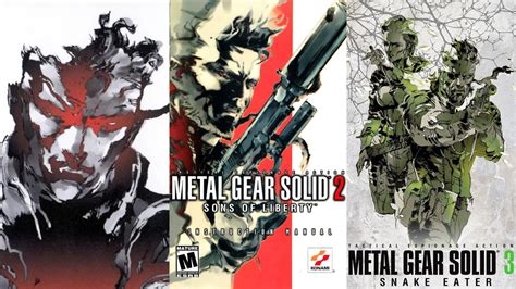 Metal Gear trilogy remasters are in development from Konami