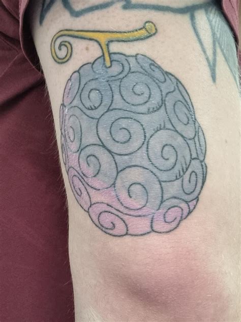 Finally got my gomu gomu no tattoo, still healing but I think it looks cool : r/OnePiece