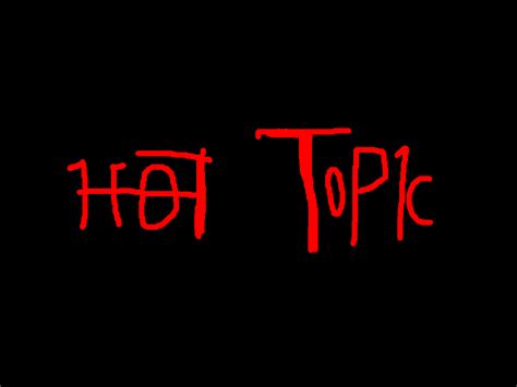 Hot Topic 1996-2009 logo by PikachuxAsh on DeviantArt