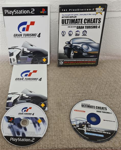 Gran Turismo 4 with Action Replay Ultimate Cheats Sony Playstation 2 ( – Retro Gamer Heaven