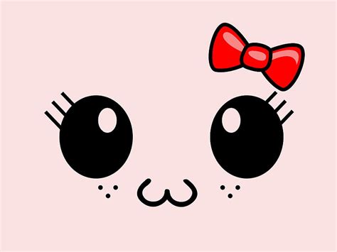 Kawaii Laptop Backgrounds posted by John Simpson, kawaii cute faces HD wallpaper | Pxfuel