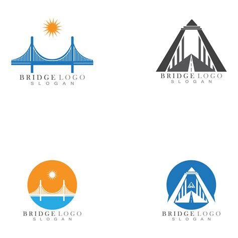 Bridge logo Template 3129574 Vector Art at Vecteezy