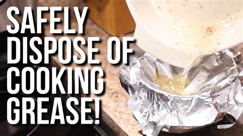 Safely Dispose of Cooking Grease! | Day 3 of The 12 Days Of Clean! (Clean My Space) - YouTube