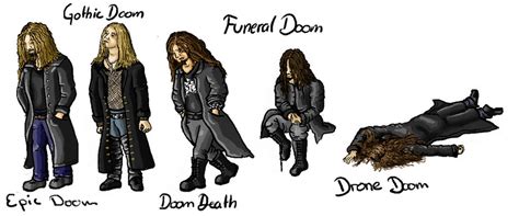 Doom Metal Subgenres by Feivelyn on DeviantArt