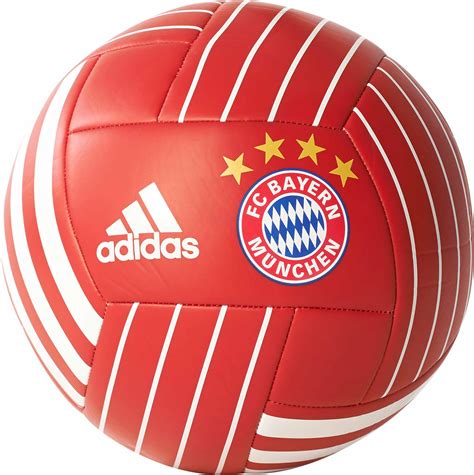 adidas Bayern Munich Soccer Ball - Red Soccer Balls