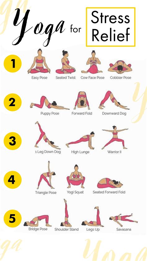 Yoga for stress relief yoga asanas poses – Artofit