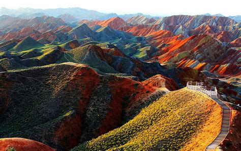 Download Nature Zhangye Danxia National Geopark HD Wallpaper