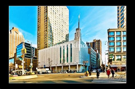 "Manhattan LDS Temple" by Fine Art By DB | Lds temples, Lds temple art, Mormon temples