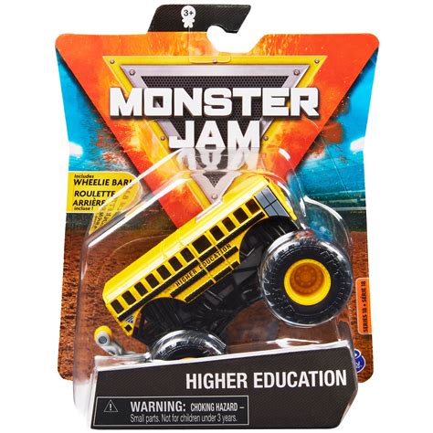 Monster Jam, Official Higher Education Monster Truck, Die-Cast Vehicle, Arena Favorites Series ...