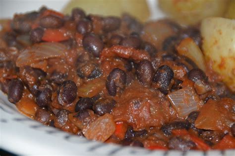 Spicy Black Turtle Bean Stew - Easy Vegetarian Stew - Penny's Recipes