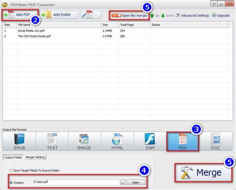 How to Merge PDF Files for Free on Windows - PDFMate