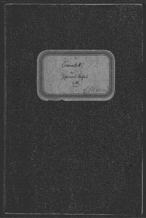 String Quintet No.1, Op.88 (Brahms, Johannes) - IMSLP: Free Sheet Music ...