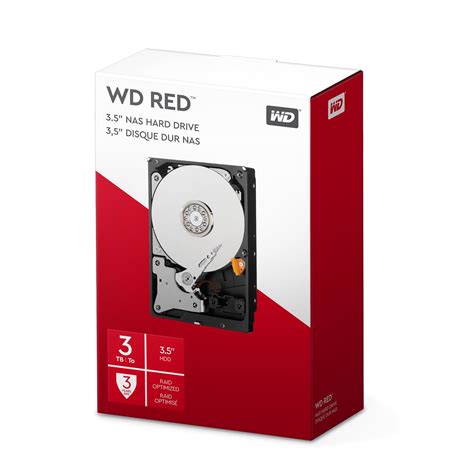 Western Digital Red Retail 3TB SATA III 3.5" - WDBMMA0030HNC-ERSN | CCL Computers