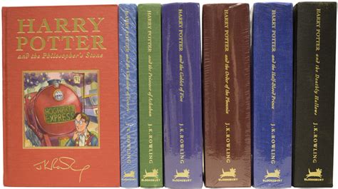 Harry Potter Series, Complete Deluxe Set, with supplementary works ...