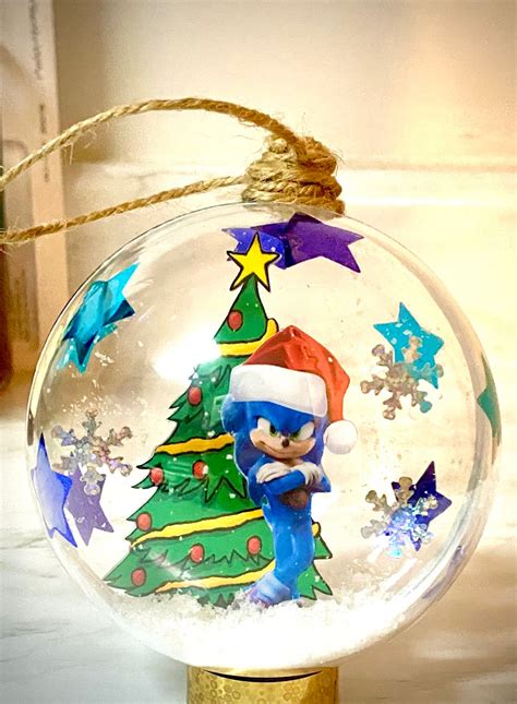 Sonic Christmas Ornaments, Tails, Knuckles, Kids, Sonic Fan, Sonic ...