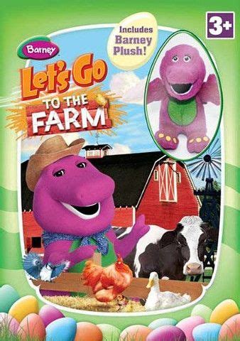 Barney: Let's Go to the Farm (With Barney Plush) (Boxset) DVD Movie ...