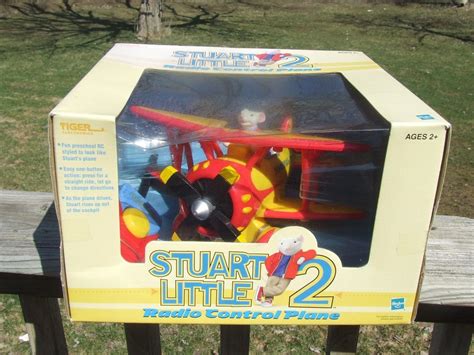 STUART LITTLE 2 Radio Control PLANE Tiger Electronics Hasbro 2002 Minit ...