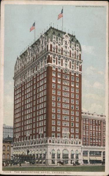 The Blackstone Hotel Chicago, IL Postcard