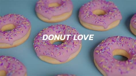 Donut Stock Footage Story Loop