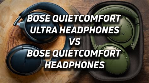 Bose QuietComfort Ultra Headphones vs Bose QuietComfort Headphones - SoundGuys