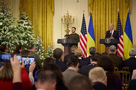 Remarks By President Biden And President Volodymyr Zelenskyy Of Ukraine In Joint Press ...