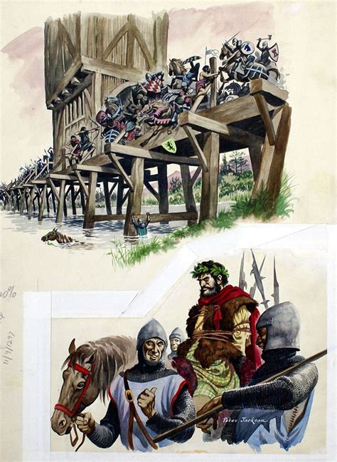 The Battle of Stirling (Original) (Signed) art by Peter Jackson at The Illustration Art Gallery ...