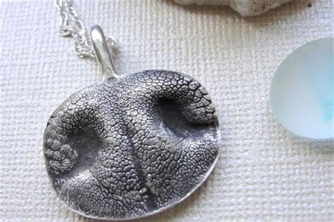Dog Nose Print Necklace Personalized in Sterling Silver Large - Etsy | Dog nose print, Dog nose ...
