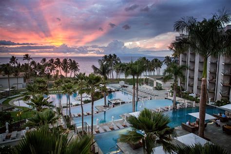 Andaz Maui at Wailea Pool Deck @ Sunset Westin Maui, Sheraton Maui ...