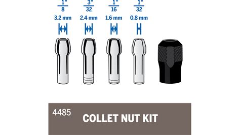 4485 Collets & Chucks | Dremel