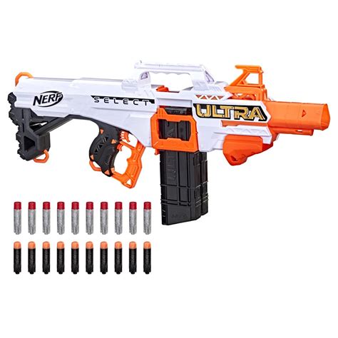 Buy NerfUltra Select Fully Motorized Blaster, Fire 2 Ways, Includes Clips and Darts, Compatible ...