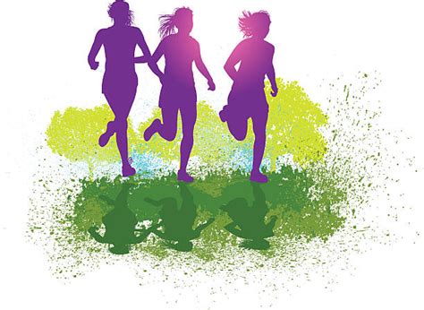 Cross Country Running Clip Art, Vector Images & Illustrations - iStock