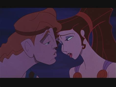 Hercules And Meg Kiss