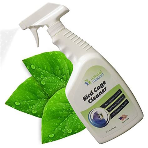 Bird Cage Cleaner and Bird Poop Remover - Great for cleaning up bird droppings in Parakeet ...