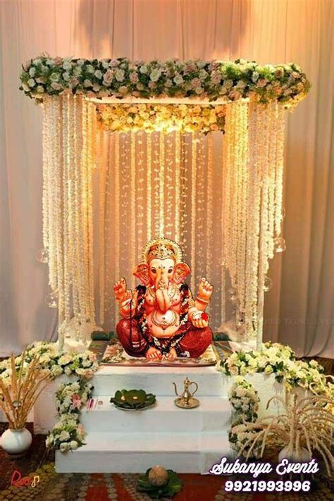 Ganpati Decoration For Sale In Pune | Ganesh Decoration | Sukanya Events | Eco friendly ganpati ...