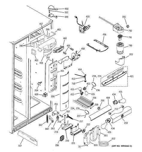 I have a GE Profile refrigerator mdl. No PSS26SGPA that temperature