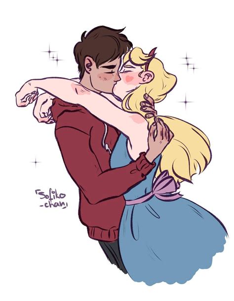 starco kiss by sofiko-chan | Star vs the forces of evil, Starco, Star ...