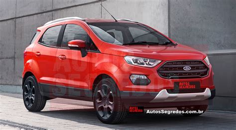 new 2017 ford ecosport india rendering - CarBlogIndia