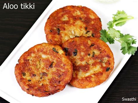 Aloo tikki recipe - Swasthi's Recipes