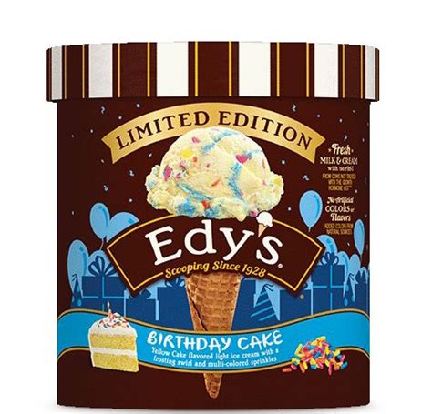 Birthday Cake Light Ice Cream | Official Edy’s®