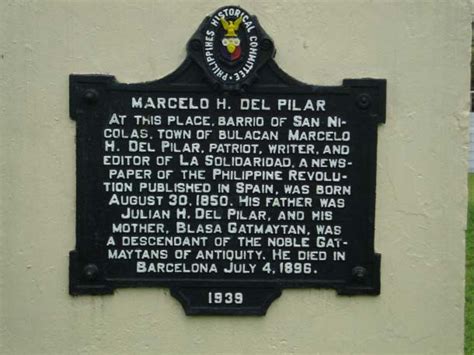 National Registry of Historic Sites and Structures in the Philippines: Marcelo H. Del Pilar ...