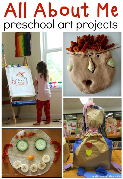 All about me preschool art ideas - The Measured Mom