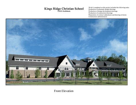 Kings Ridge Christian School | Jennifer Slavik | Archinect