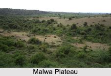 Malwa Plateau On Map Of India