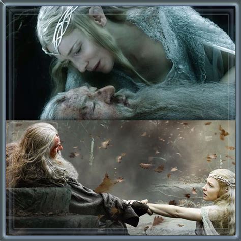 Gandalf and Galadriel | The hobbit movies, Lord of the rings, The hobbit