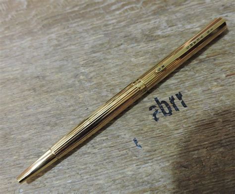 old Vintage 1987 PL Gold Plated 15 Years twist PARKER ARROW Ballpoint Pen France #Parker | Pen ...