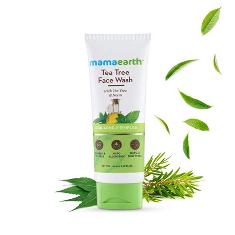 Mamaearth Face Wash Tea Tree - 100ml - The MG Shop