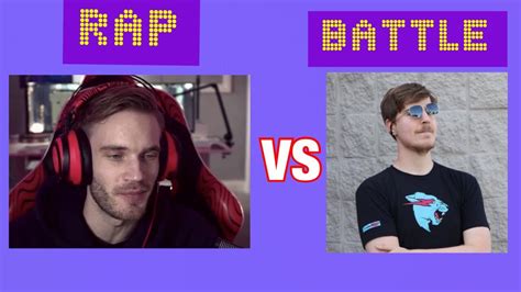 Mr.Beast vs PewDiePie. Epic Rap Battle! - YouTube