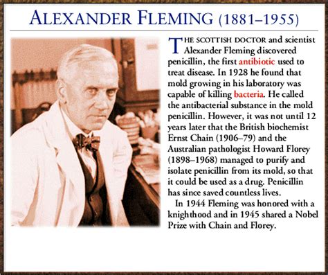 Alexander Fleming Quotes. QuotesGram